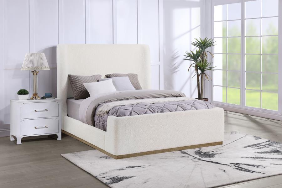 Nala - Upholstered Sleigh Bed by Coaster Fine Furniture | Bel Furniture