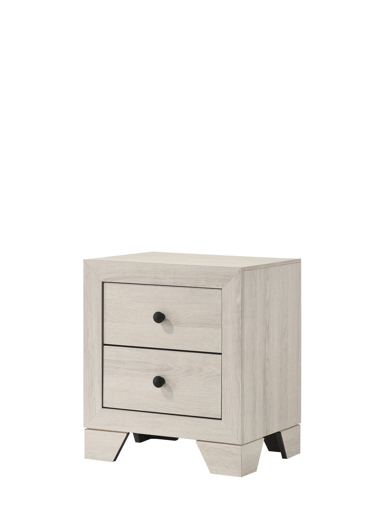 Atticus - Nightstand White by Crown Mark | Bel Furniture