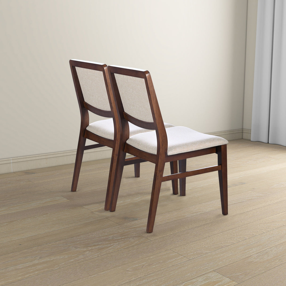 Skylar - Dining Chair (Set of 2) - Beige by Ashcroft Furniture | Bel Furniture