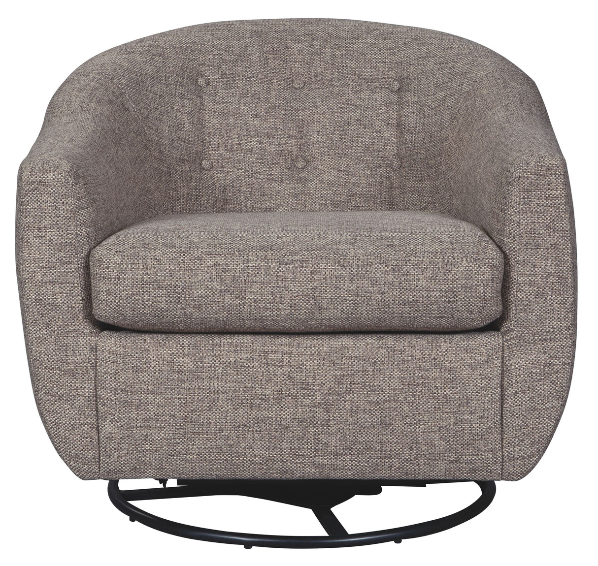 Upshur - Taupe - Swivel Glider Accent Chair by Signature Design by Ashley® | Bel Furniture