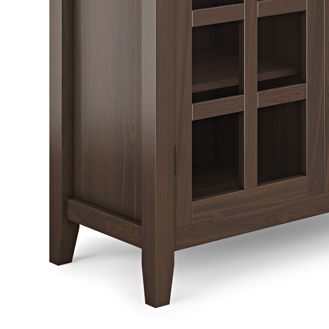 Artisan - Handcrafted Medium Storage Cabinet by Simpli-Home | Bel Furniture