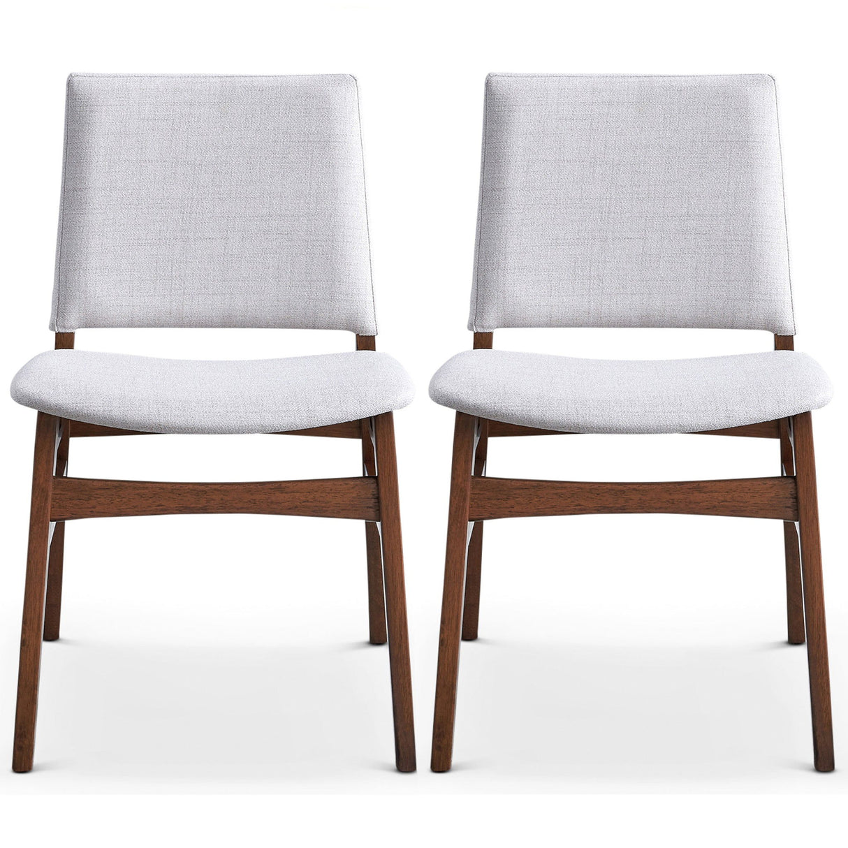 Gusto - Dining Chair (Set of 2) - Brown / Light Gray by Ashcroft Furniture | Bel Furniture