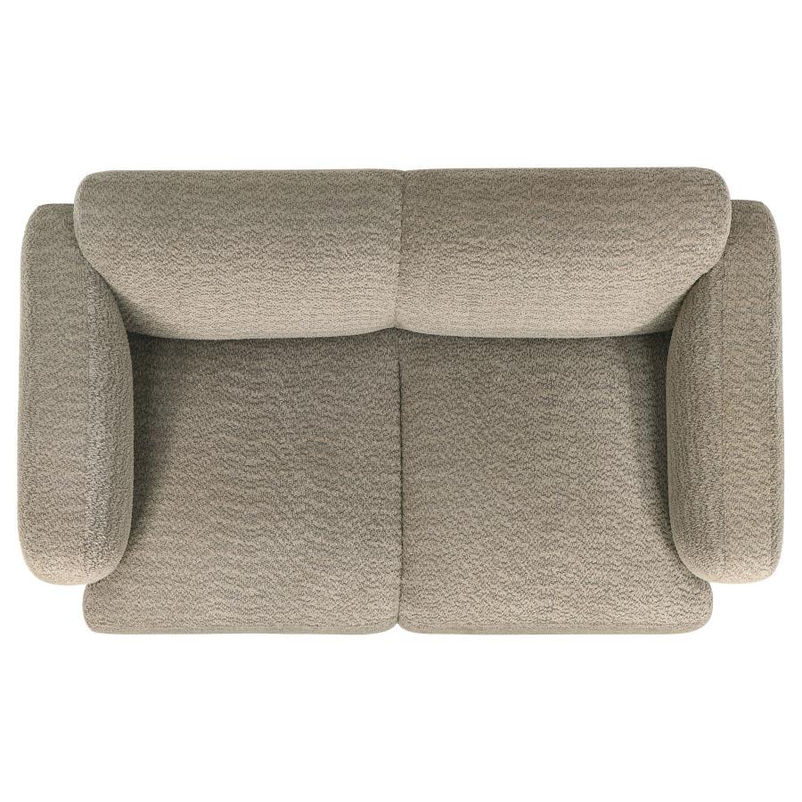 Dorset - Fabric Upholstered Round Track Arm Loveseat