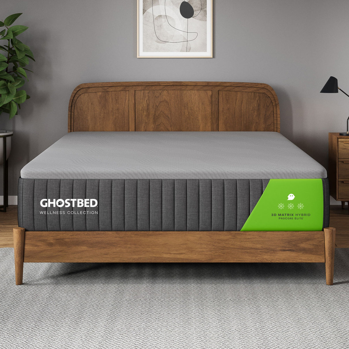 3D Matrix - 12" Hybrid Mattress, Medium Plush Feel