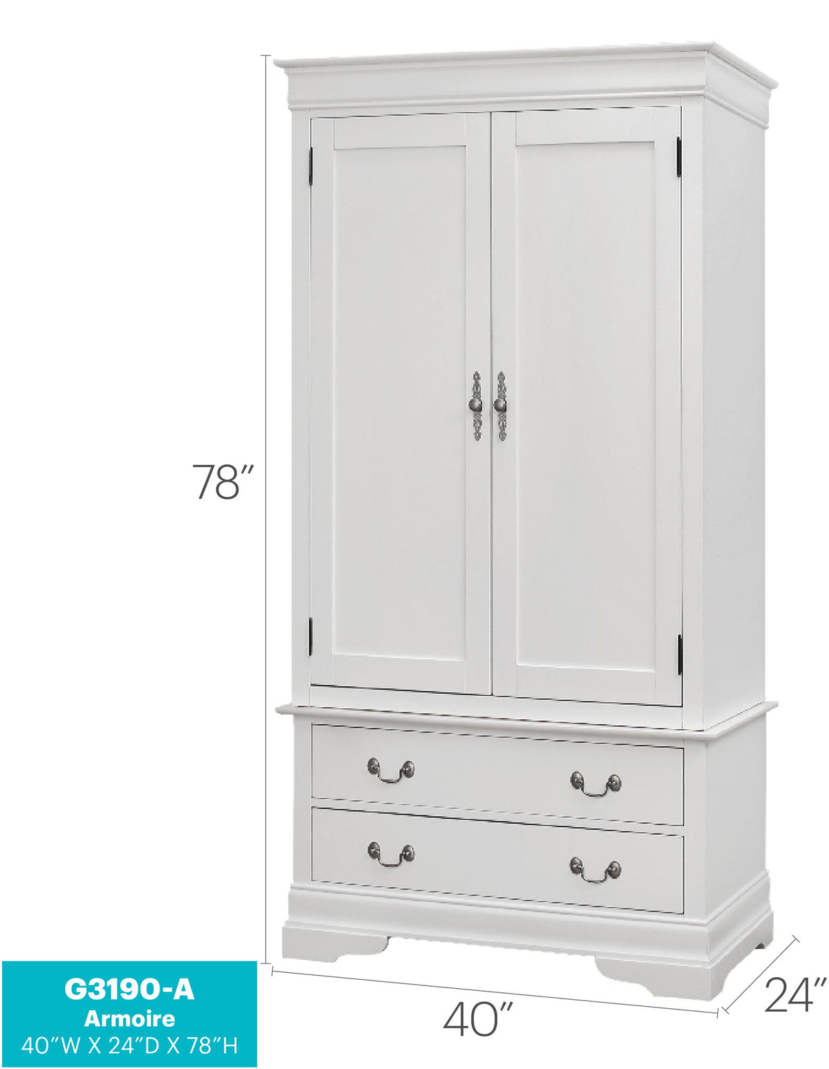 Elegant Traditional Armoire