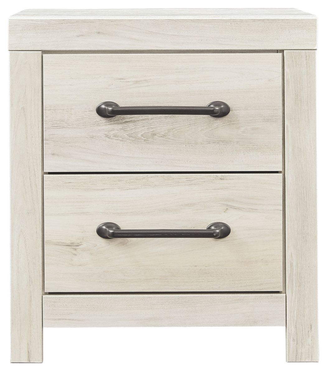 Cambeck - Whitewash - Two Drawer Night Stand by Signature Design by Ashley® | Bel Furniture