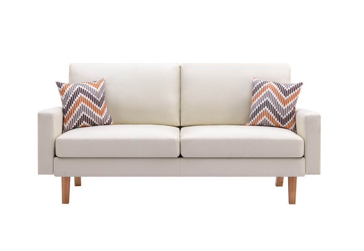 Bahamas - Sofa Set With 2 Throw Pillows by Lilola Home | Bel Furniture