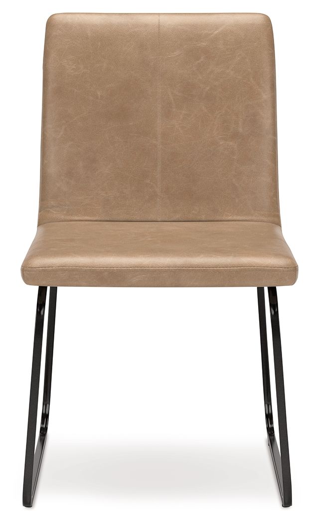 Pharwynn - Toast - Dining Upholstered Side Chair (Set of 4) by Signature Design by Ashley® | Bel Furniture