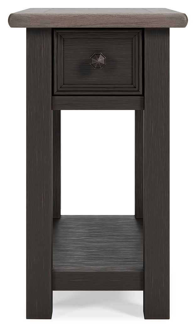 Tyler Creek - Black / Gray - Chair Side End Table by Signature Design by Ashley® | Bel Furniture