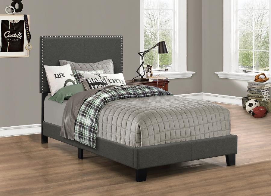 Boyd - Upholstered Panel Bed by CoasterEveryday | Bel Furniture