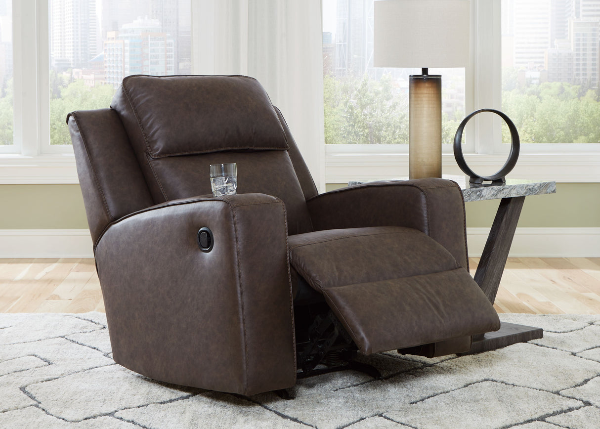 Lavenhorne - Granite - Rocker Recliner by Signature Design by Ashley® | Bel Furniture