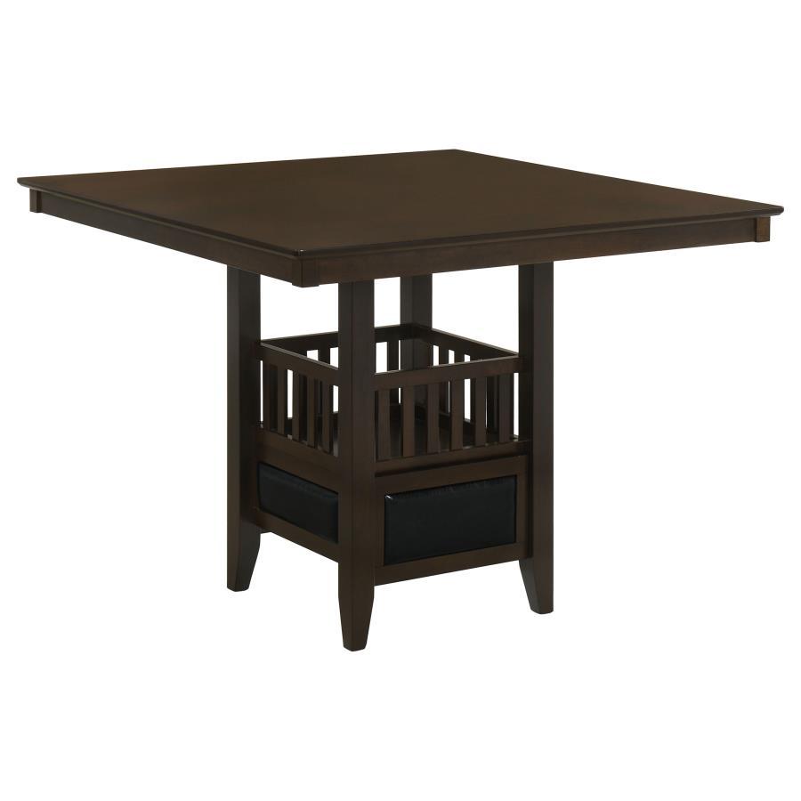 Jaden - 5 Piece Square Counter Height Dining Set - Espresso by CoasterEveryday | Bel Furniture