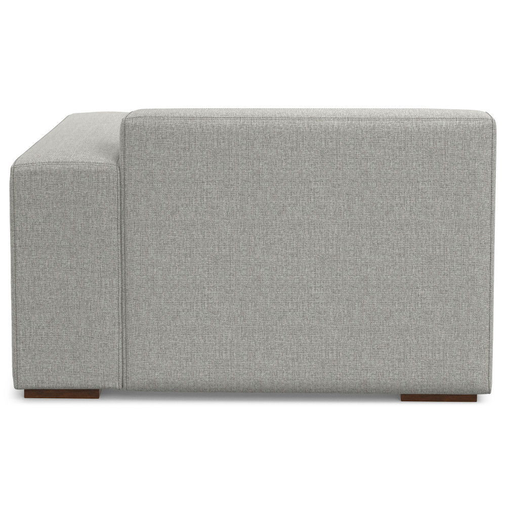 Rex - Right Arm Sofa Module - Gray by Simpli-Home | Bel Furniture