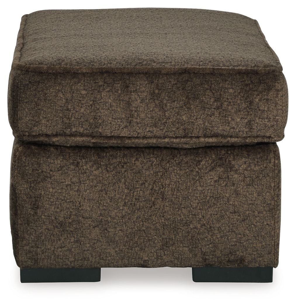 Aylesworth - Chocolate - Ottoman by Benchcraft® | Bel Furniture
