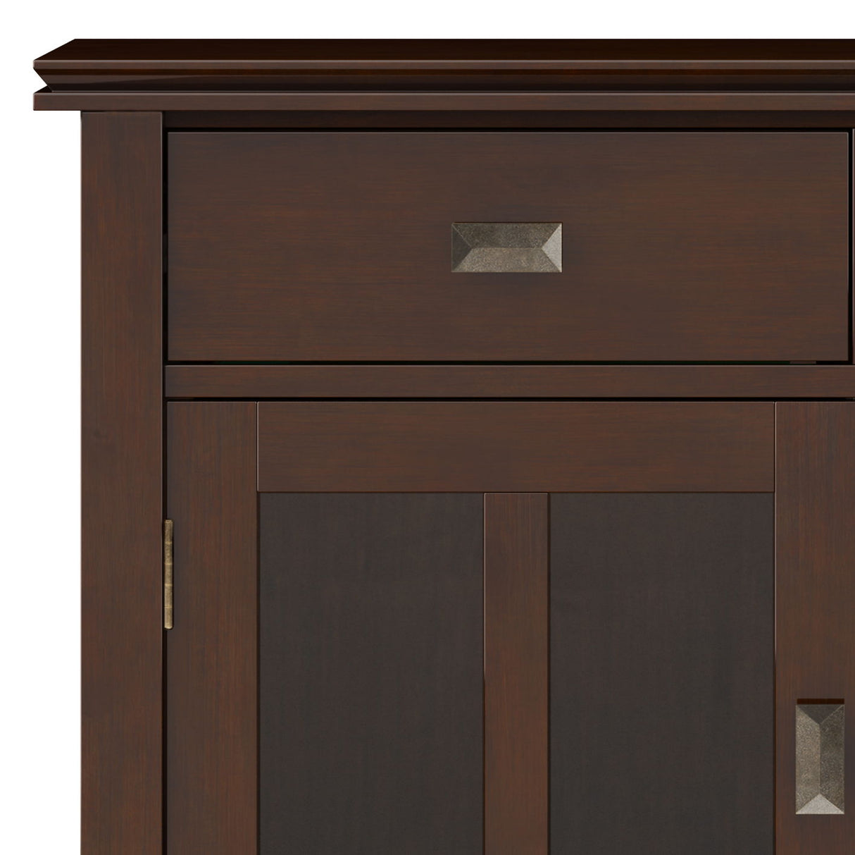 Artisan - Entryway Storage Cabinet - Russet Brown by Simpli-Home | Bel Furniture