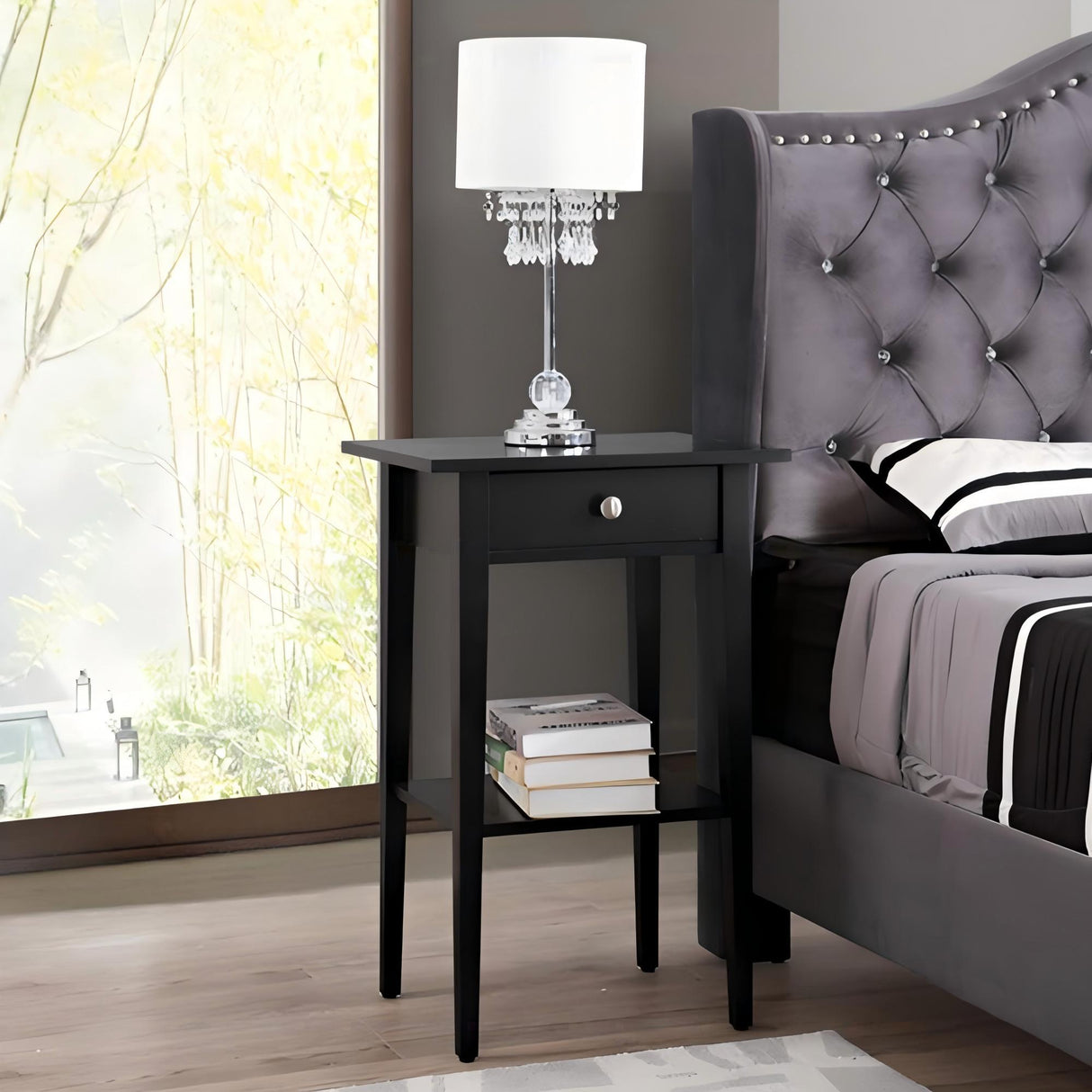 High Quality Wood Nightstand