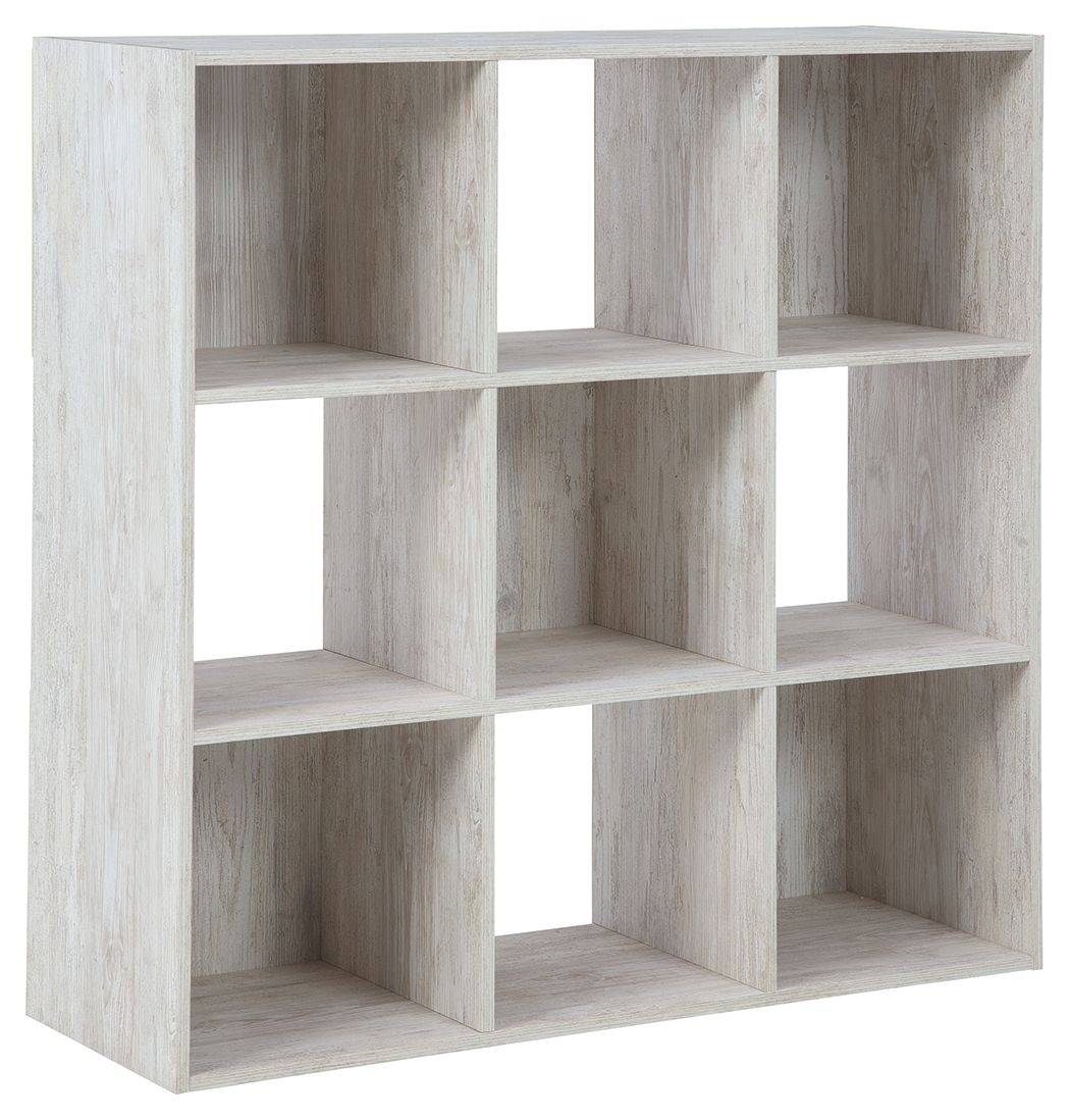 Paxberry - Four Cube Organizer White 9 Cubes by Signature Design by Ashley® | Bel Furniture