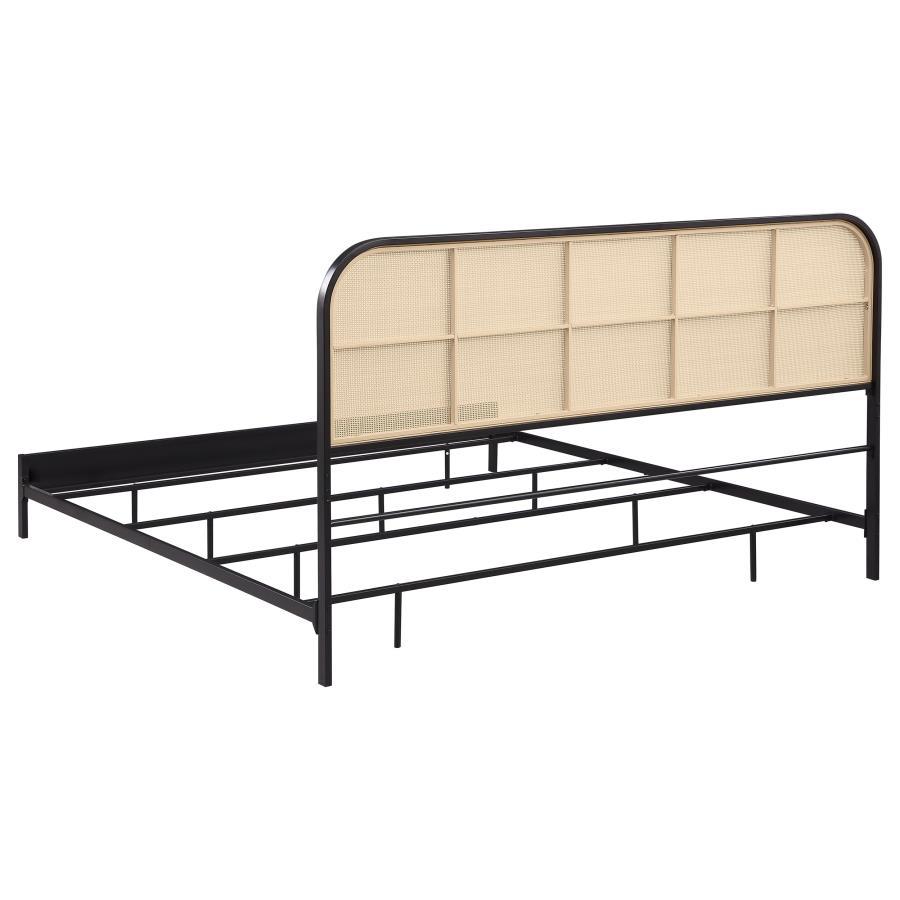 Amherst - Radio Weave Rattan Metal Bed by Coaster Fine Furniture | Bel Furniture