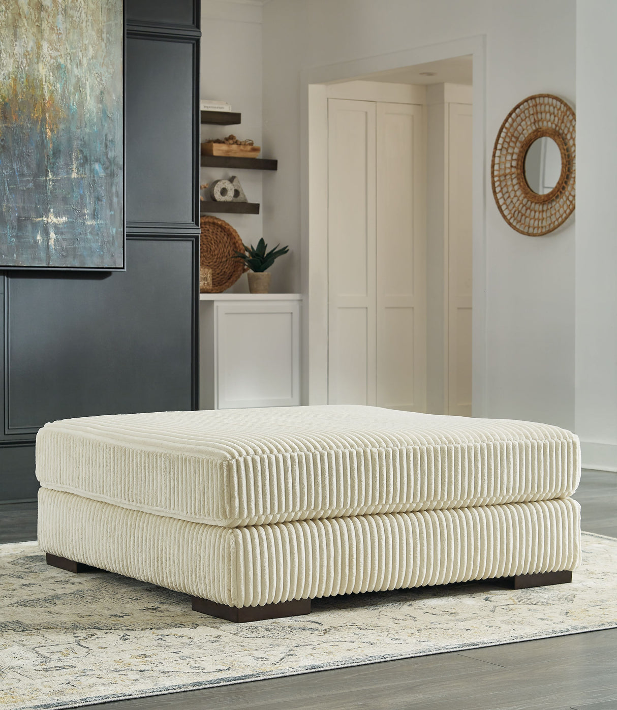 Lindyn - Oversized Accent Ottoman by Signature Design by Ashley® | Bel Furniture