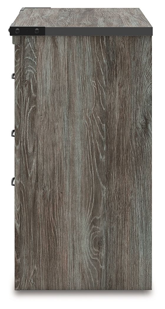 Frandern - Gray - Two Drawer Night Stand by Signature Design by Ashley® | Bel Furniture