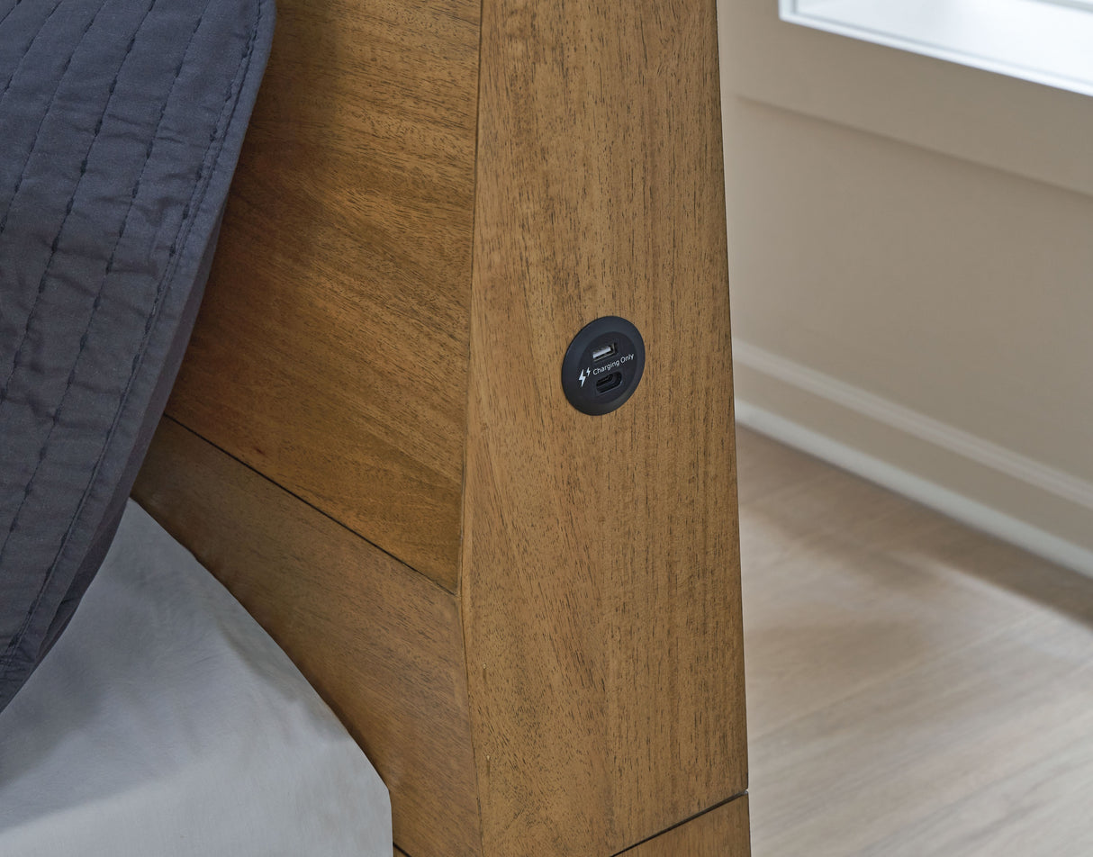 Sherbana - Panel Bed by Signature Design by Ashley® | Bel Furniture