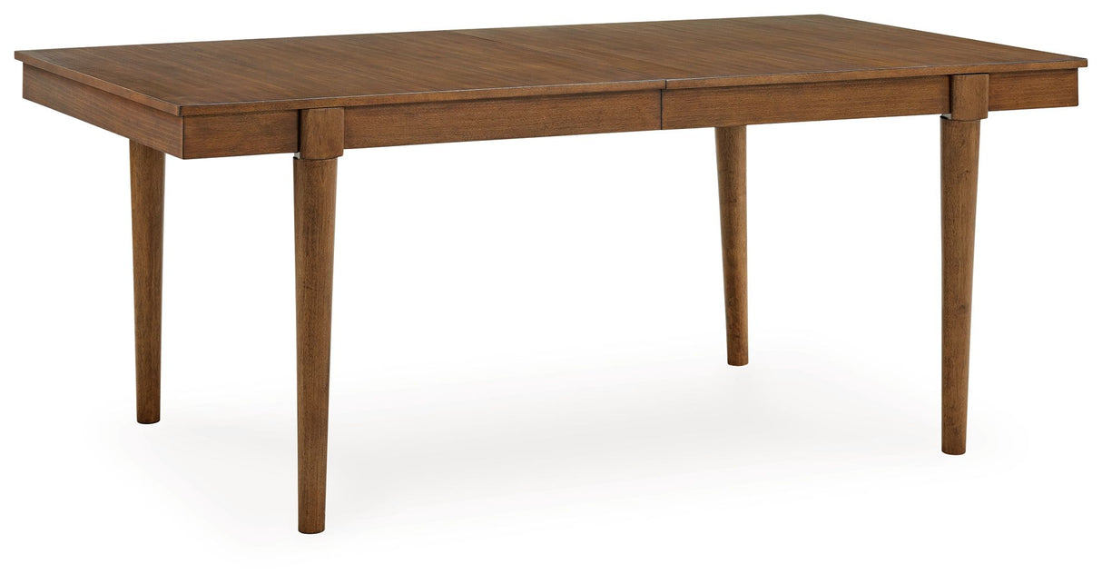Lyncott - Brown - Rectangular Dining Room Extension Table by Signature Design by Ashley® | Bel Furniture