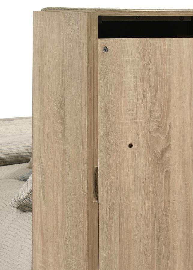 Arielle - Bookcase Panel Storage Bed