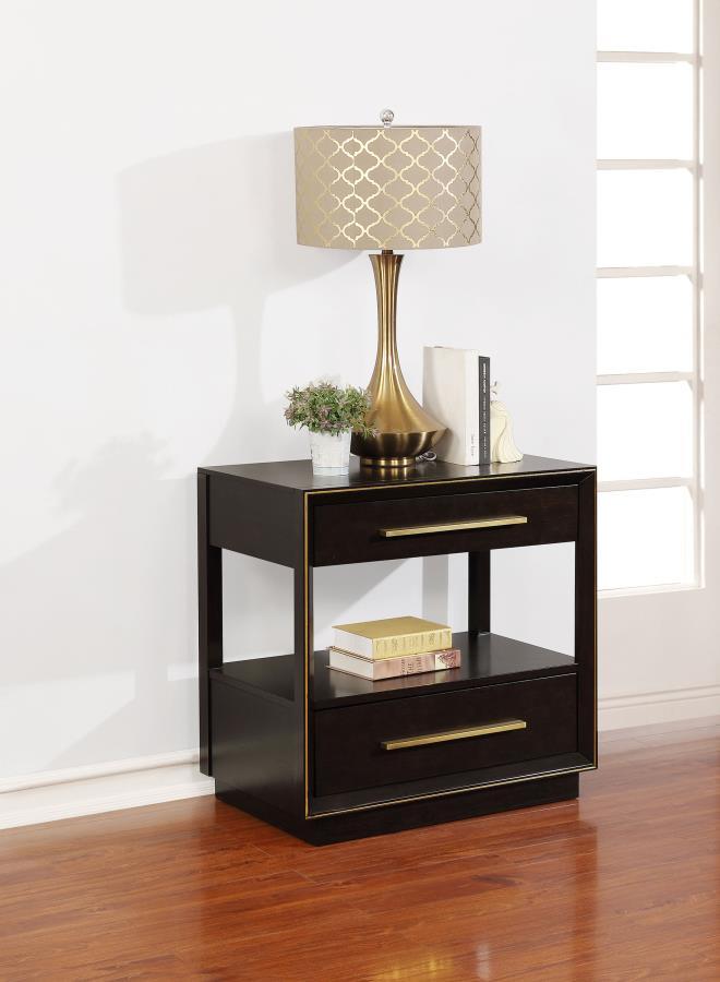 Durango - 2-Drawer Nightstand by CoasterElevations | Bel Furniture