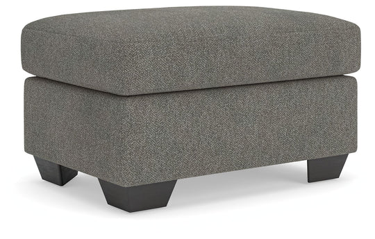 Triston-Peaks - Ottoman - Suede