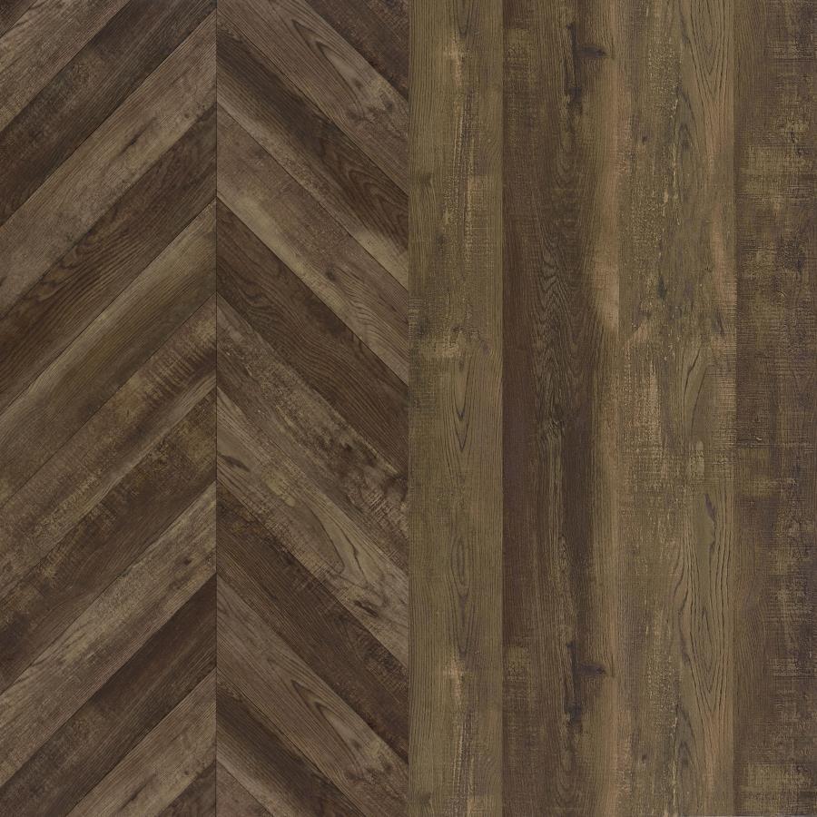 Myles - 2 Door Engineered Wood TV Stand - Rustic Oak by CoasterEssence | Bel Furniture