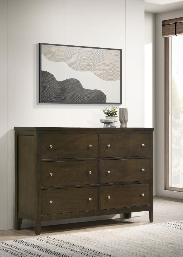 Wilkes - 6-Drawer Dresser by Coaster Fine Furniture | Bel Furniture