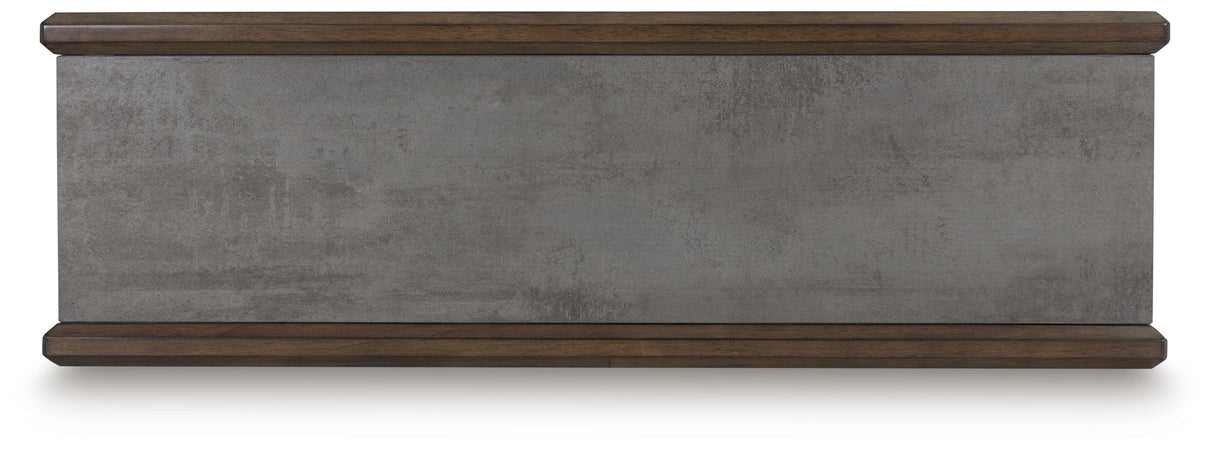 Kallenny - Brown / Gray - Sofa Table by Signature Design by Ashley® | Bel Furniture