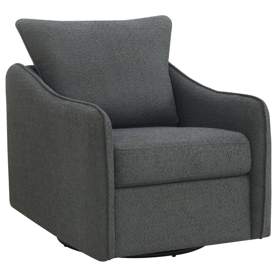 Madia - Upholstered Sloped Arm Swivel Glider Chair
