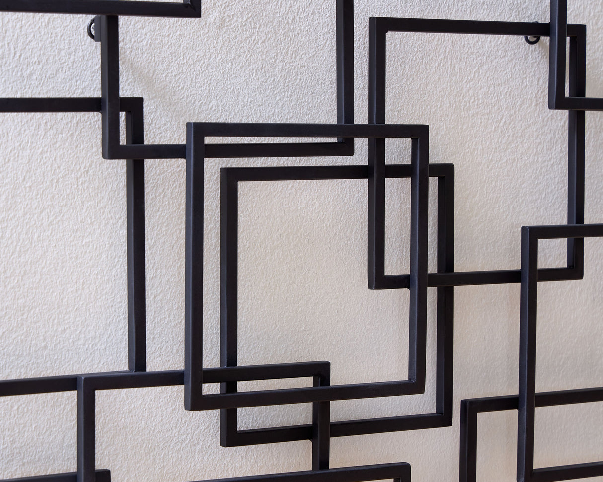 Aadanton - Black - Wall Decor by Signature Design by Ashley® | Bel Furniture