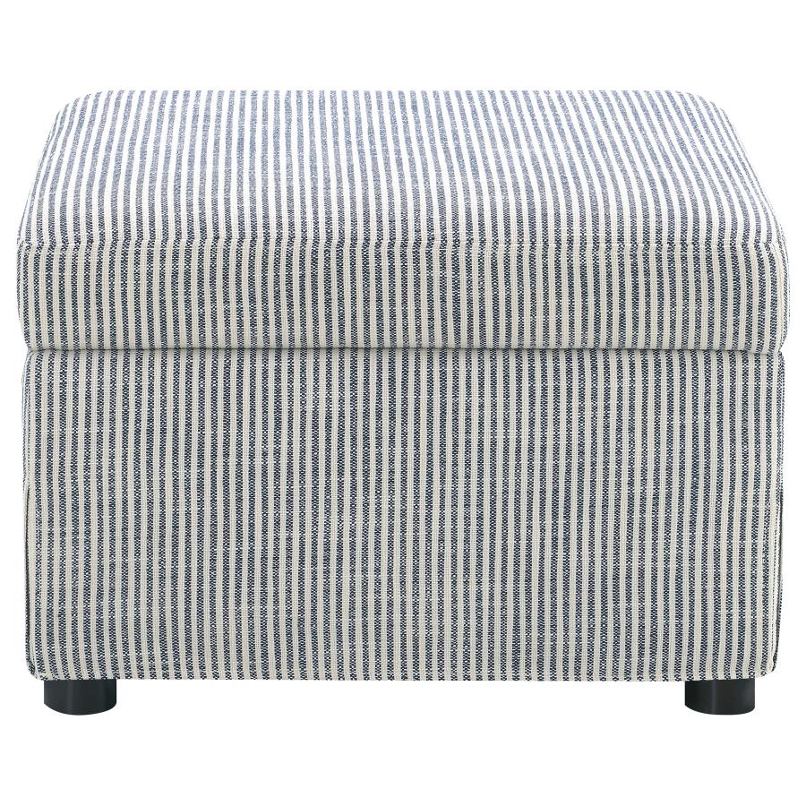 Winter - Upholstered Hydraulic Lift Top Storage Ottoman