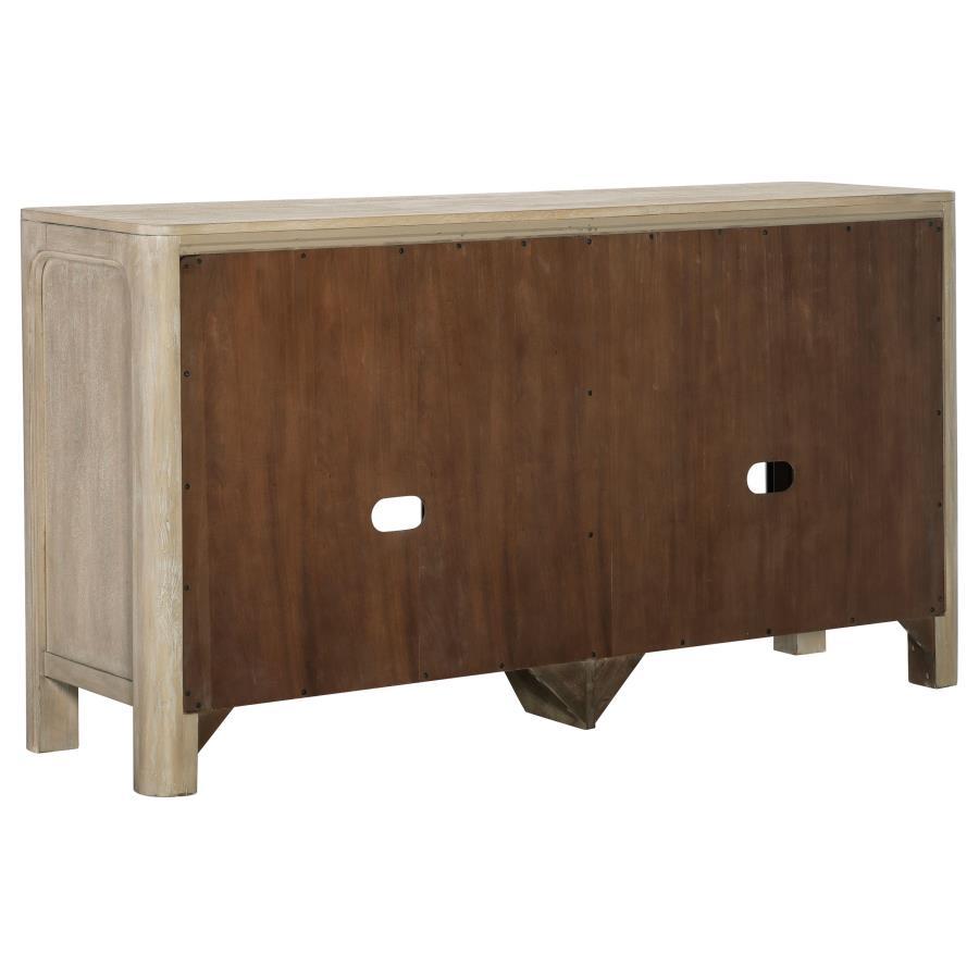 Solano - Sliding Door Dining Sideboard Server - Weathered Mango