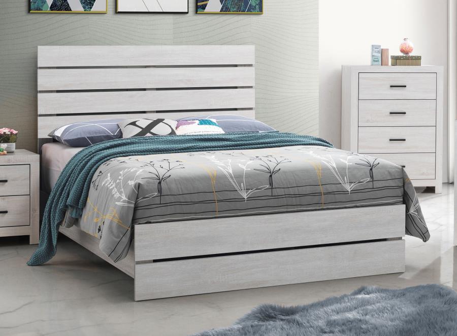 Brantford - Wood Panel Bed by CoasterEveryday | Bel Furniture