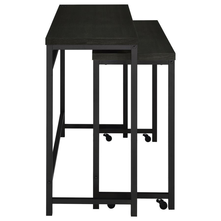 Hawes - 4 Piece Multipurpose Counter Height Table Set - Black by Coaster Fine Furniture | Bel Furniture