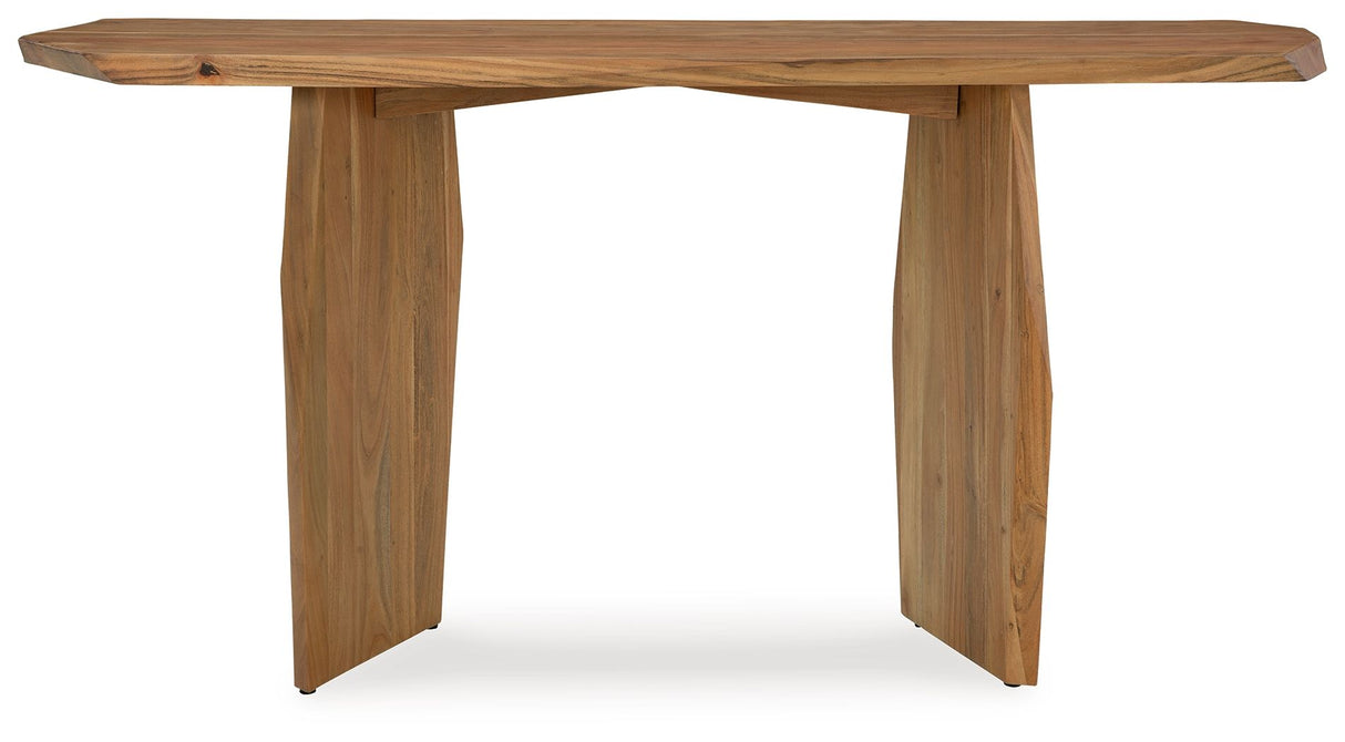 Holward - Natural - Console Sofa Table by Signature Design by Ashley® | Bel Furniture