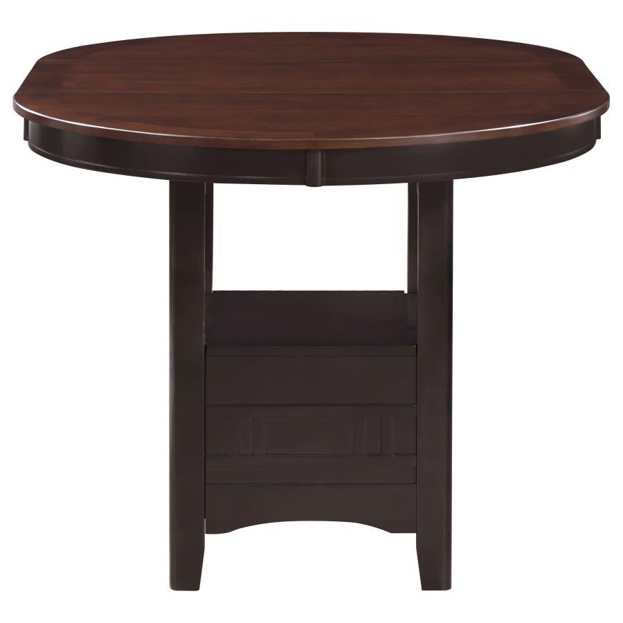 Lavon - Oval Extension Counter Dining Table - Light Chestnut by CoasterEveryday | Bel Furniture