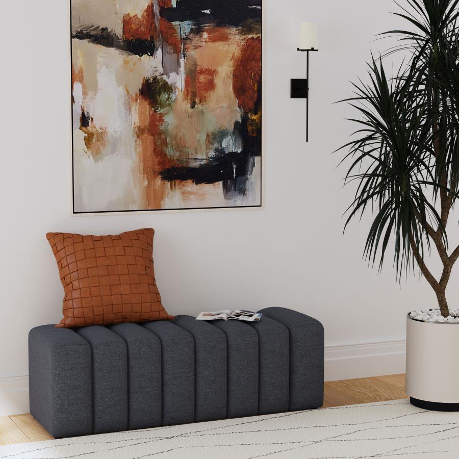 Summer - Fabric Upholstered Tufted Accent Bench