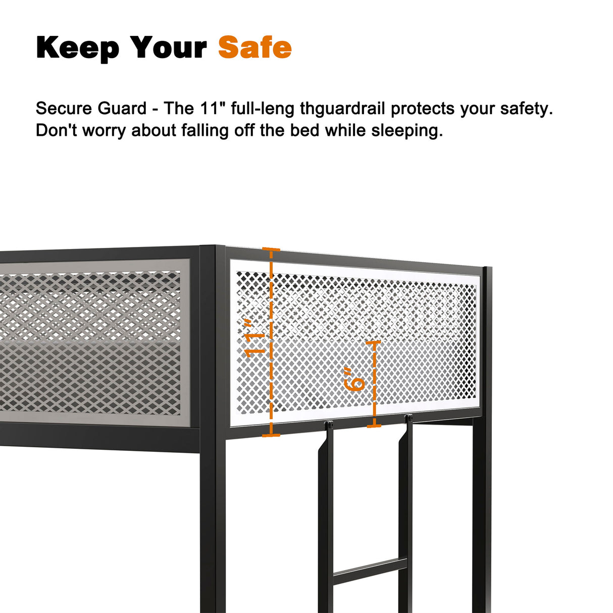 Adam - Bunk Guard Rail by House & Home Furniture | Bel Furniture
