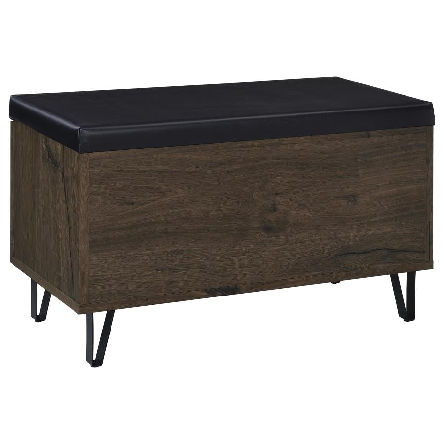 Brixton - 2-Door Padded Entryway Shoe Storage Bench
