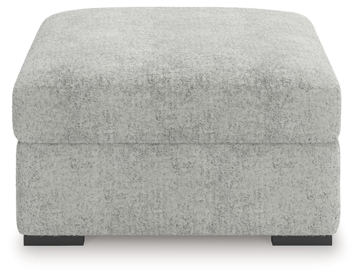 Cuddle Plush - Oversized Accent Ottoman - Arctic