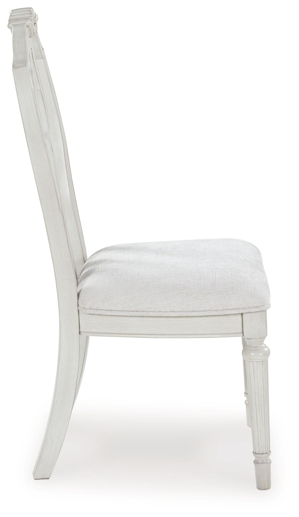 Montelaine - Antique White - Dining Upholstered Side Chair (Set of 2) by Benchcraft® | Bel Furniture