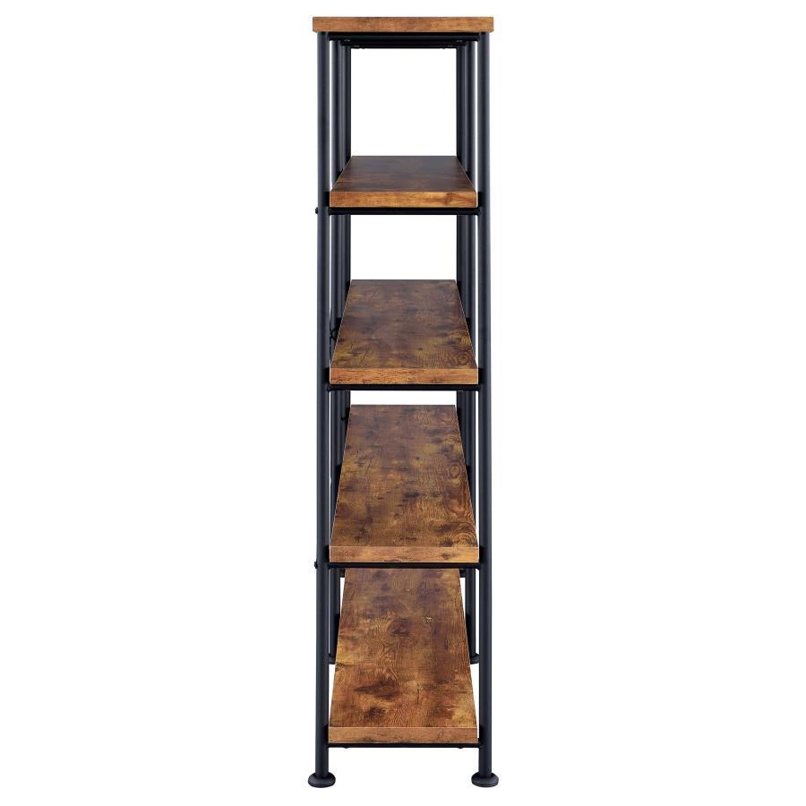 Analiese - 4-Shelf Double Bookshelf by CoasterEveryday | Bel Furniture