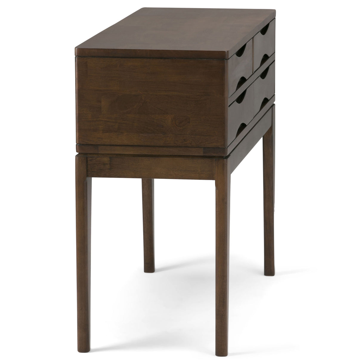 Harper - Hallway Console Table - Walnut Brown by Simpli-Home | Bel Furniture