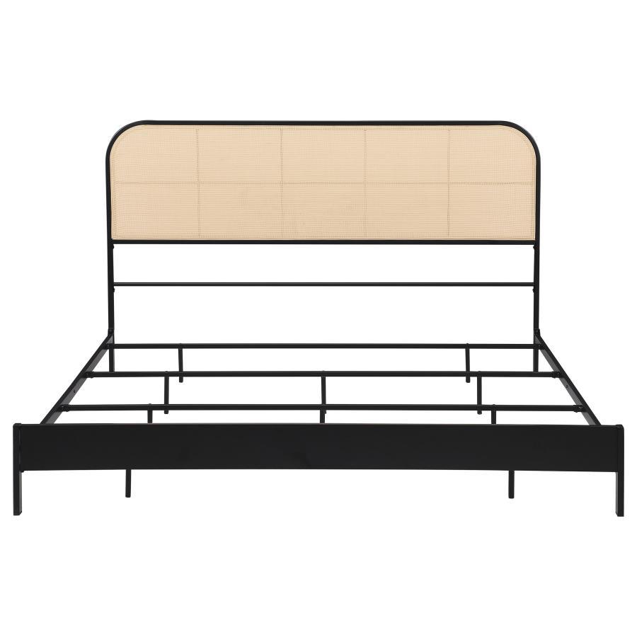 Amherst - Radio Weave Rattan Metal Bed by Coaster Fine Furniture | Bel Furniture