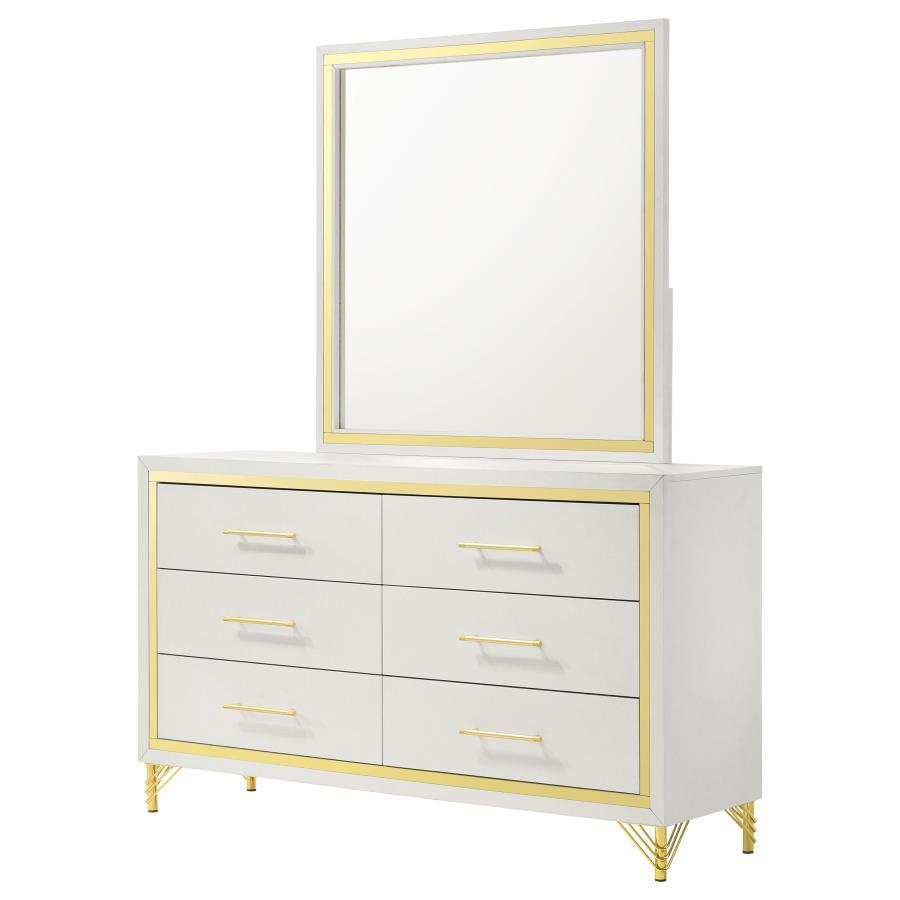 Lucia - 6-Drawer Dresser