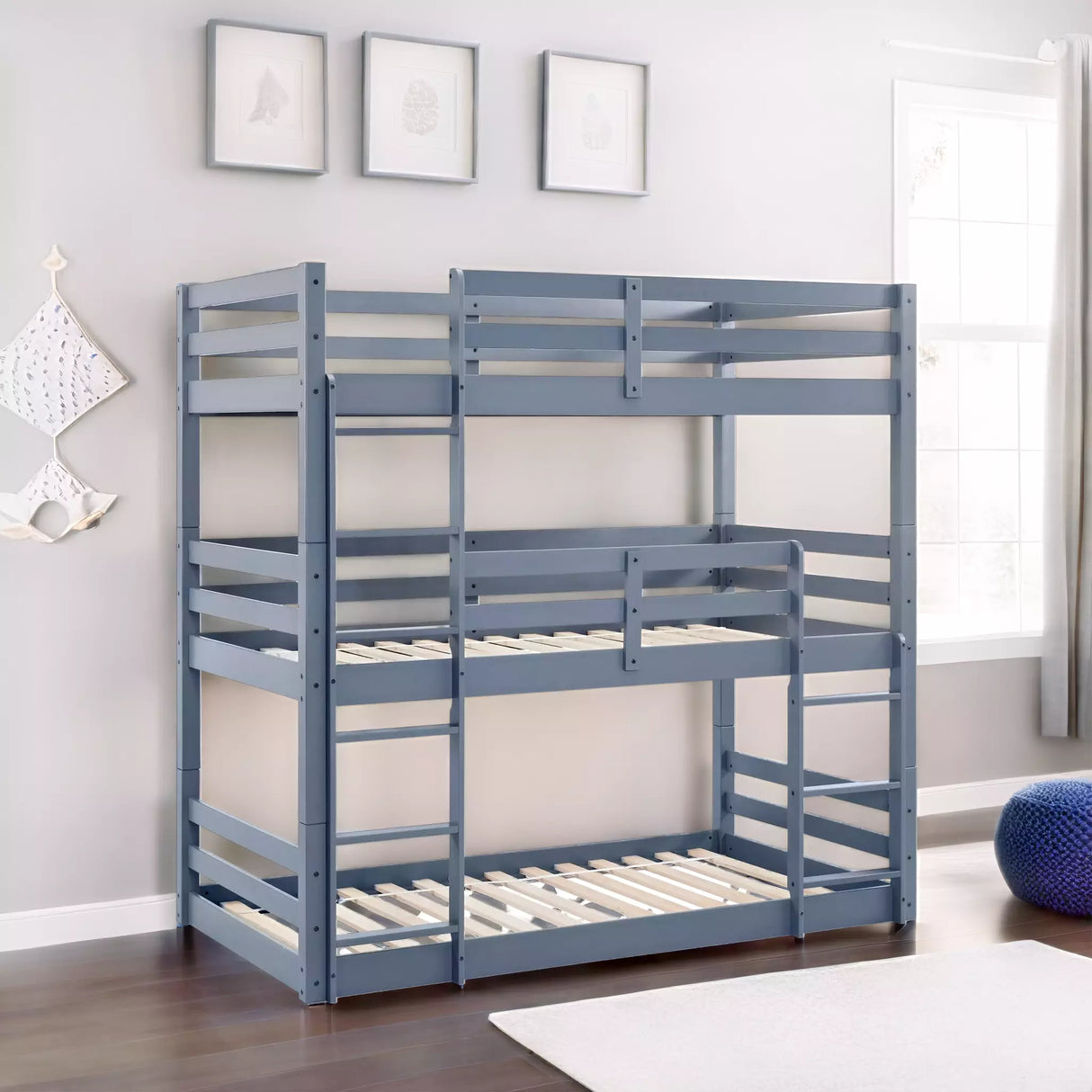 TRIPLE BUNK BED by Mollai Collections | Bel Furniture
